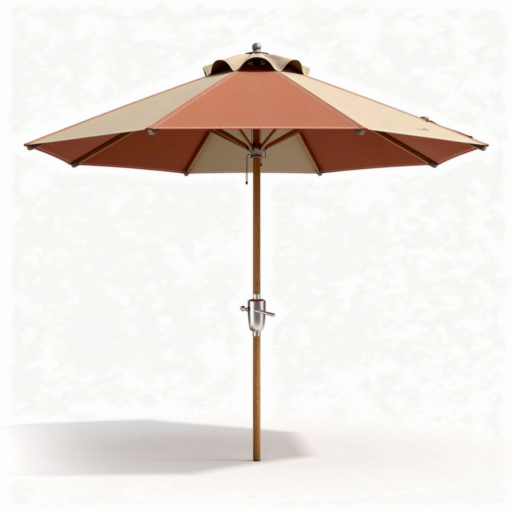 Ombrellone da giardino con struttura in alluminio e tessuto resistente – 200 x 200 x 250 cm