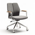 Sedia girevole in tessuto per ufficio e studio – 60 x 60 x 85 cm