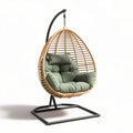 Poltrona sospesa in rattan per interni ed esterni – 100 x 80 x 120 cm