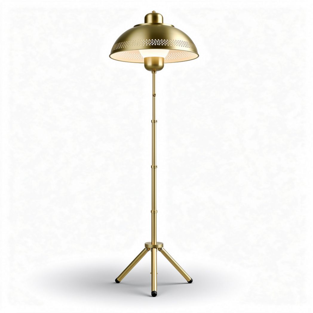 Lampada da terra in metallo con design moderno per illuminazione interna –160 x 40 x 40 cm